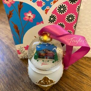 Taylor Swift Lover Snow Globe Ornament